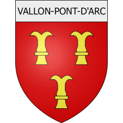 Pegatinas escudo de armas de Annonay adhesivo de la etiqueta engomada