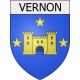 vernon 07 ville Stickers blason autocollant adhésif