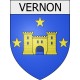 vernon 07 ville Stickers blason autocollant adhésif