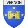vernon 07 ville Stickers blason autocollant adhésif