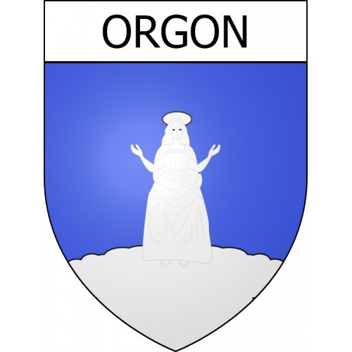 Orgon Sticker wappen, gelsenkirchen, augsburg, klebender aufkleber