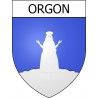 Orgon 13 ville Stickers blason autocollant adhésif