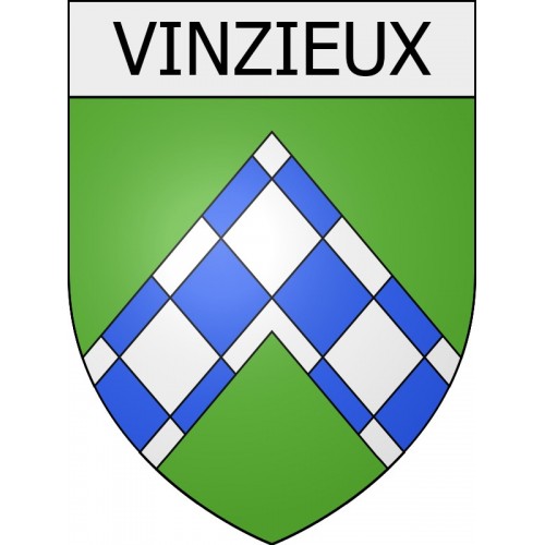 Stickers coat of arms Vernon adhesive sticker