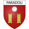 Adesivi stemma Paradou adesivo