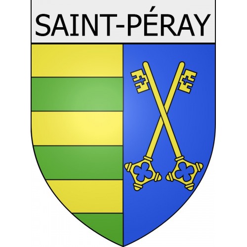 Stickers coat of arms Viviers adhesive sticker