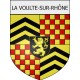 Stickers coat of arms Viviers adhesive sticker