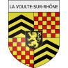 Viviers Sticker wappen, gelsenkirchen, augsburg, klebender aufkleber