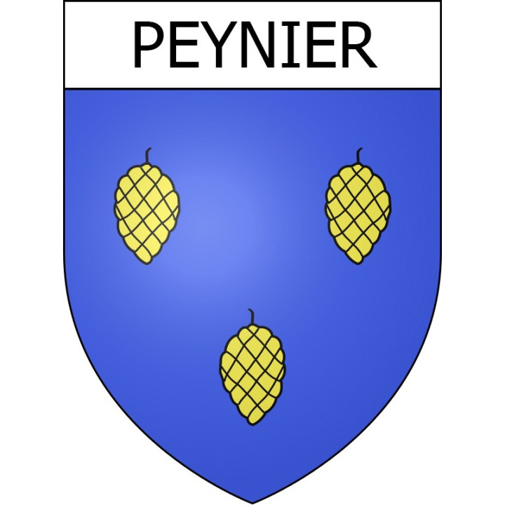 Stickers coat of arms Peynier adhesive sticker
