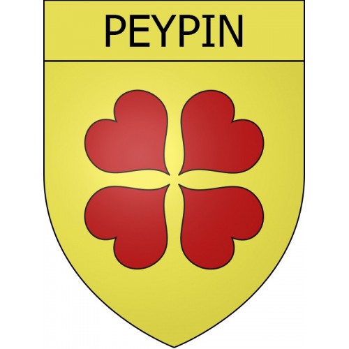 Adesivi stemma Peypin adesivo