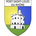 Port-Saint-Louis-du-Rhône 13 ville Stickers blason autocollant adhésif