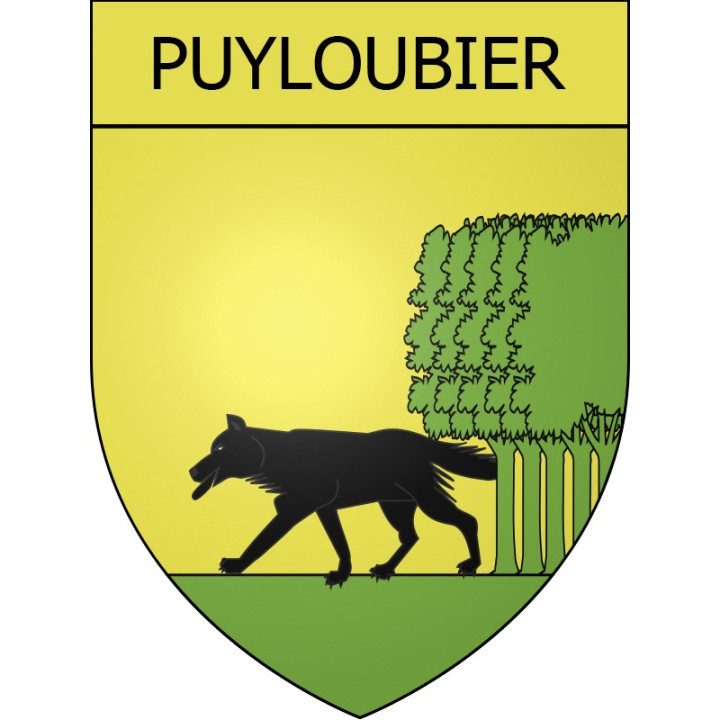 Puyloubier Sticker wappen, gelsenkirchen, augsburg, klebender aufkleber