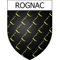 Rognac 13 ville Stickers blason autocollant adhésif