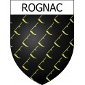 Stickers coat of arms Rognac adhesive sticker