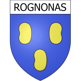 Rognonas Sticker wappen, gelsenkirchen, augsburg, klebender aufkleber