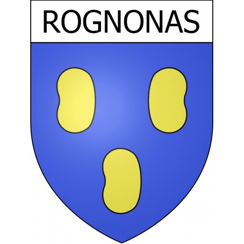 Stickers coat of arms Rognonas adhesive sticker