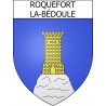Stickers coat of arms Roquefort-la-Bédoule adhesive sticker
