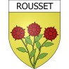 Rousset 13 ville Stickers blason autocollant adhésif