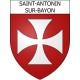 Stickers coat of arms Saint-Antonin-sur-Bayon adhesive sticker