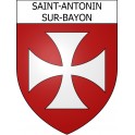 Stickers coat of arms Saint-Antonin-sur-Bayon adhesive sticker