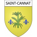 Pegatinas escudo de armas de Saint-Cannat adhesivo de la etiqueta engomada