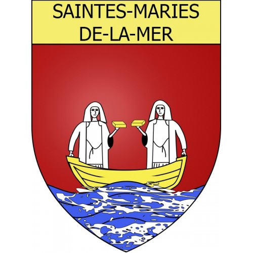 Adesivi stemma Saintes-Maries-de-la-Mer adesivo