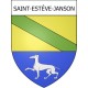 Saint-Estève-Janson 13 ville Stickers blason autocollant adhésif