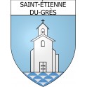 Saint-étienne-du-Grès 13 ville Stickers blason autocollant adhésif