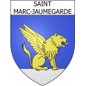 Stickers coat of arms Saint-Marc-Jaumegarde adhesive sticker