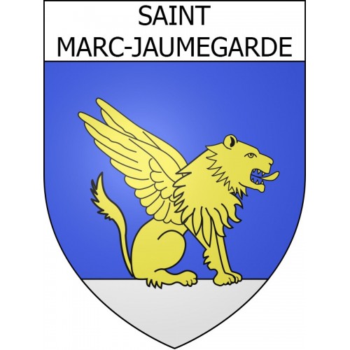 Stickers coat of arms Saint-Marc-Jaumegarde adhesive sticker