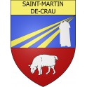 Stickers coat of arms Saint-Martin-de-Crau adhesive sticker