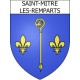 Stickers coat of arms Saint-Mitre-les-Remparts adhesive sticker