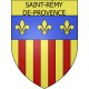 Pegatinas escudo de armas de Saint-Rémy-de-Provence adhesivo de la etiqueta engomada