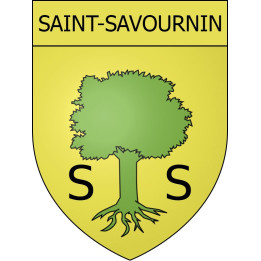 Saint-Savournin 13 ville Stickers blason autocollant adhésif
