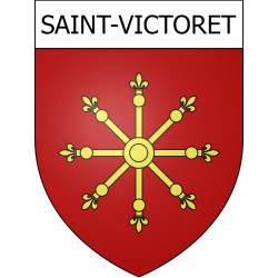 Adesivi stemma Saint-Victoret adesivo