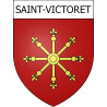Saint-Victoret Sticker wappen, gelsenkirchen, augsburg, klebender aufkleber