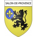 Pegatinas escudo de armas de Salon-de-Provence adhesivo de la etiqueta engomada