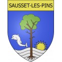 Sausset-les-Pins 13 ville Stickers blason autocollant adhésif