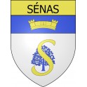 Adesivi stemma Sénas adesivo