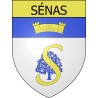 Stickers coat of arms Sénas adhesive sticker