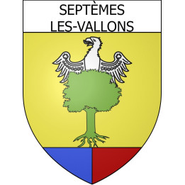 Stickers coat of arms Septèmes-les-Vallons adhesive sticker