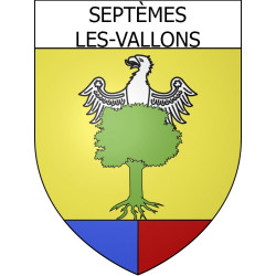 Adesivi stemma Septèmes-les-Vallons adesivo