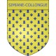 Simiane-Collongue Sticker wappen, gelsenkirchen, augsburg, klebender aufkleber