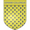 Adesivi stemma Simiane-Collongue adesivo