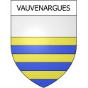 Stickers coat of arms Vauvenargues adhesive sticker