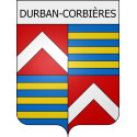Stickers coat of arms Baraigne adhesive sticker