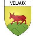 Stickers coat of arms Velaux adhesive sticker