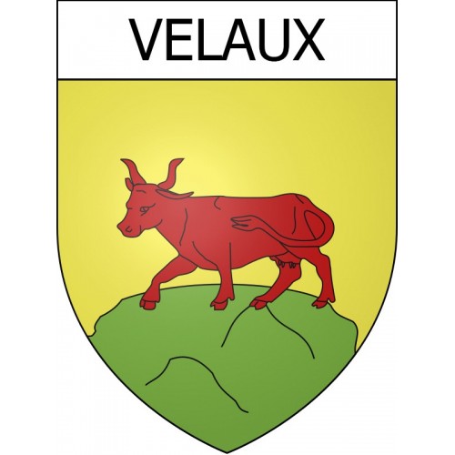 Stickers coat of arms Velaux adhesive sticker