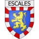 Adesivi stemma Belcaire adesivo