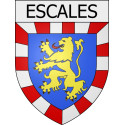 Stickers coat of arms Baraigne adhesive sticker