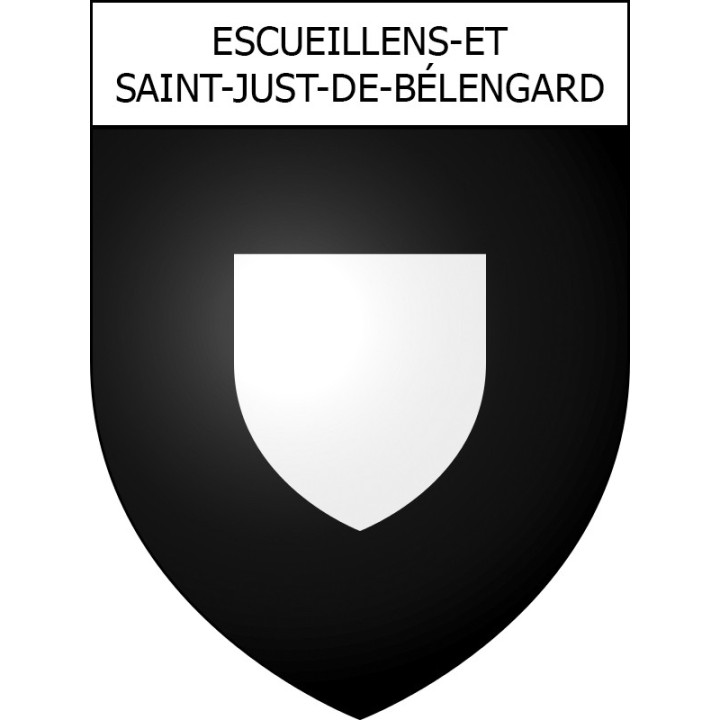 Escueillens-et-Saint-Just-de-Bélengard 11 ville Stickers blason autocollant adhésif